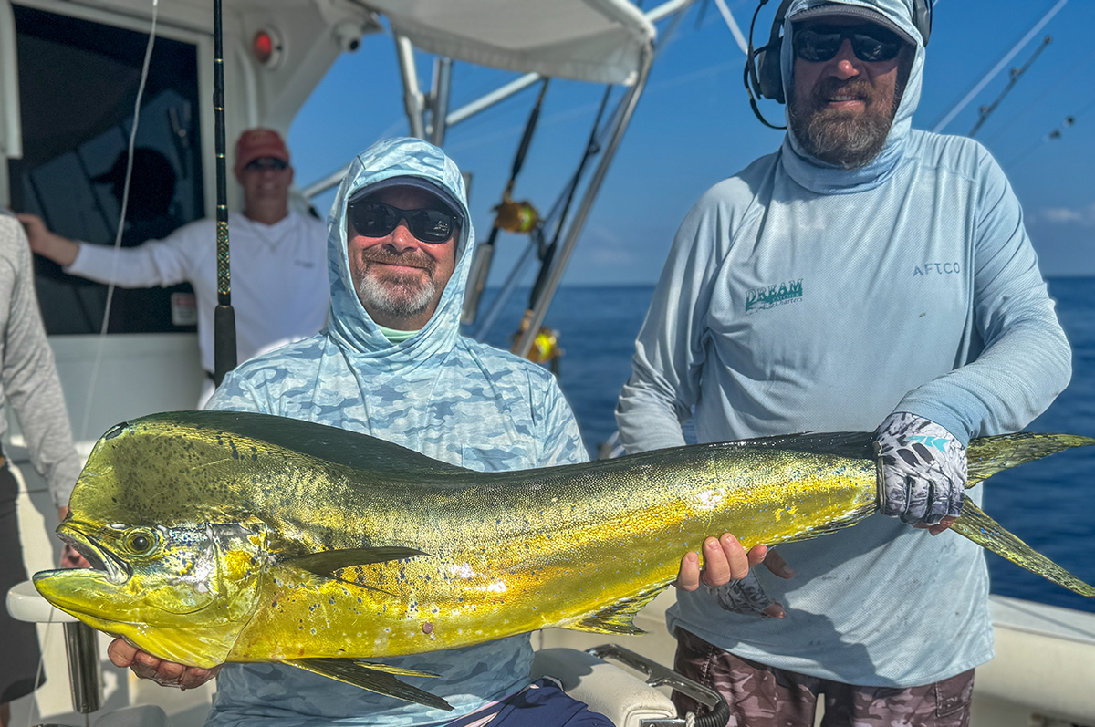 Deep sea fishing key west mahi mahi
