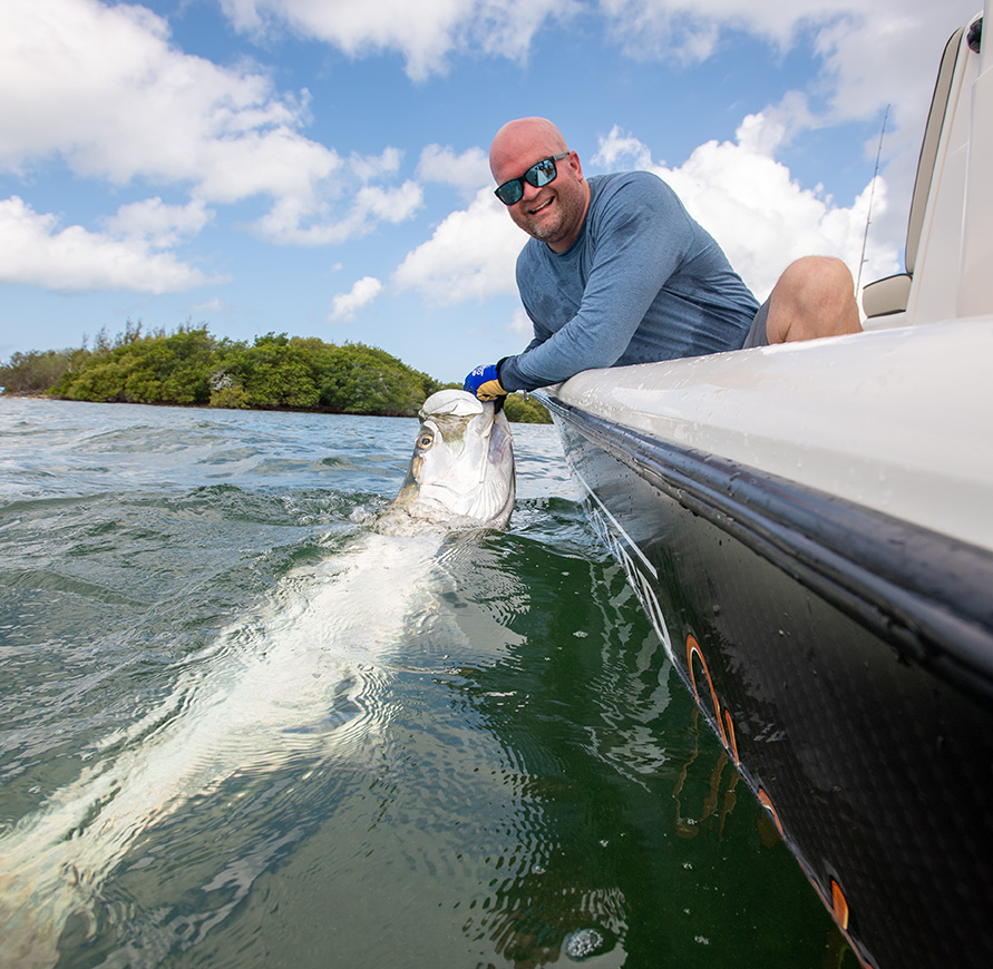 backcountry fishing Florida Keys Tarpon