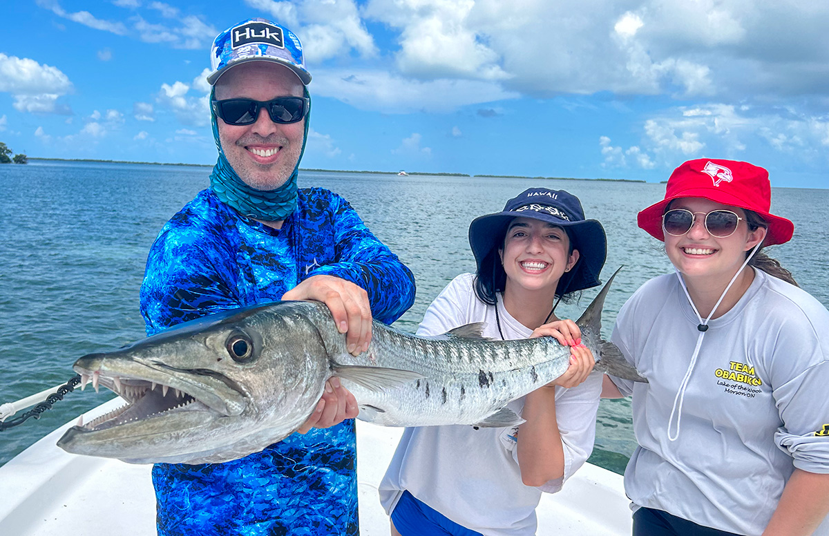 fun fishing barracuda