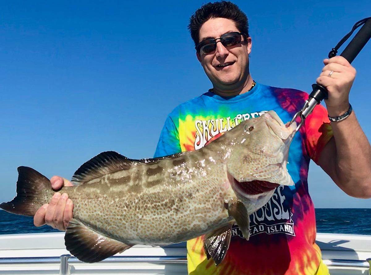 Reef fishing Key West Black Grouper