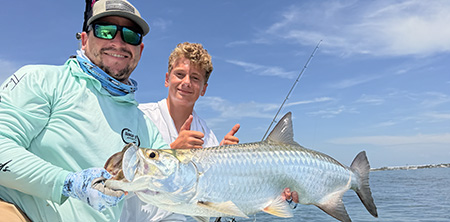 Islamorada tarpon fishing with sun up sport fishing charters